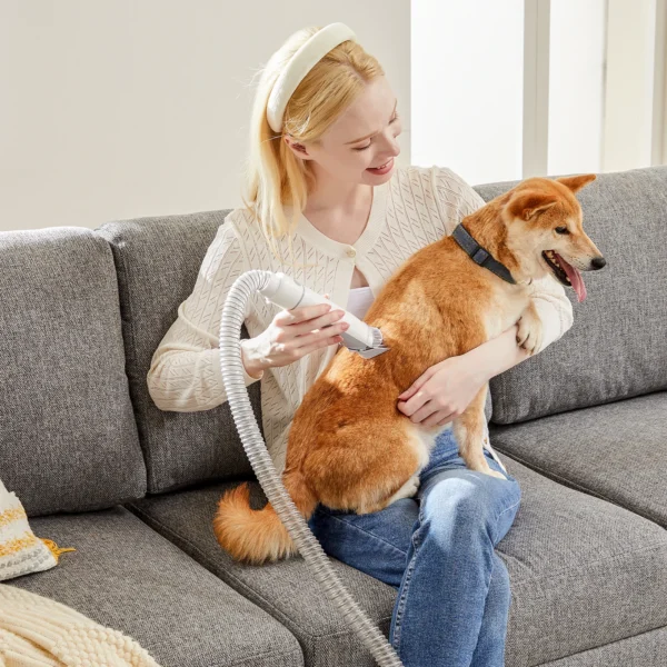 Professional Pet Grooming Vacuum Kit 3 Suction Modes
