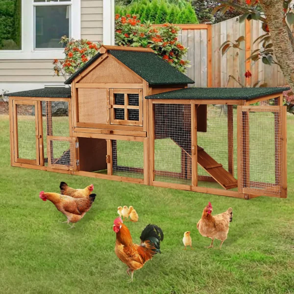 2-Story Bunny Hutch Rabbit Cage Outdoor