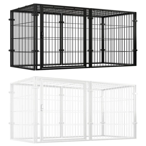 48 Inch Kennel Cage with Door Heavy Duty Wire