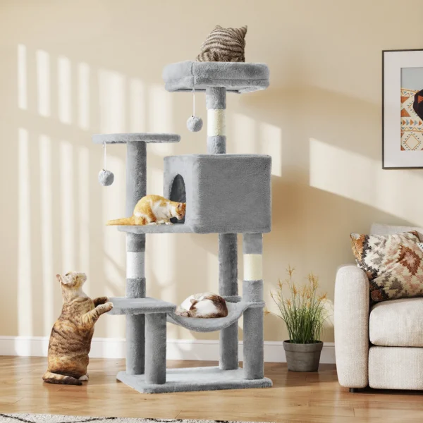 44In Cat Tree Climbing Tower