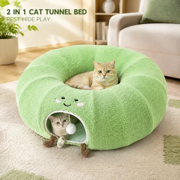 Convertible Cat Tunnel Bed